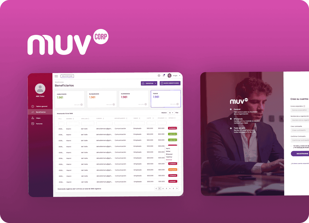 Business side Platform @Muvcorp